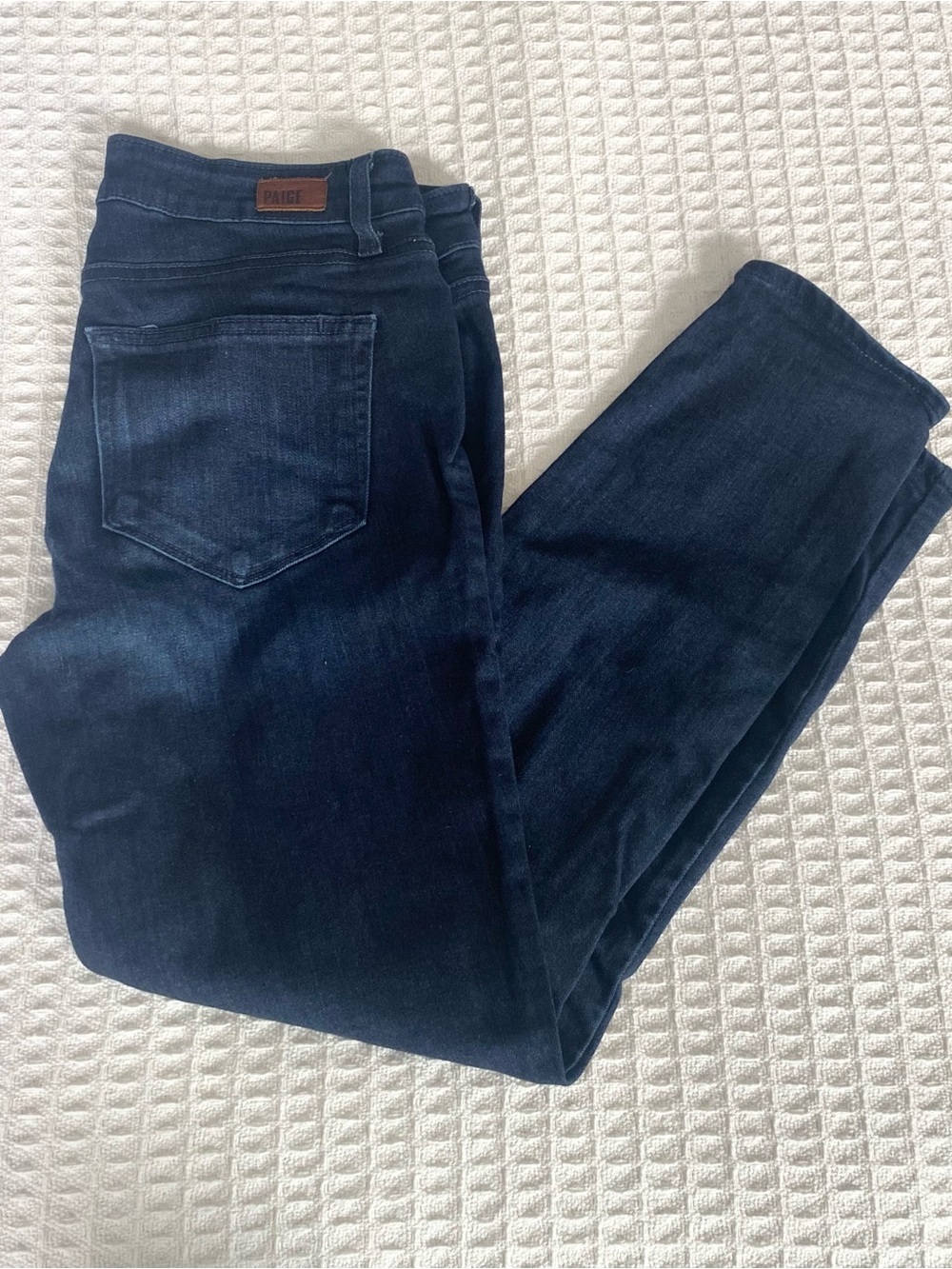 PAIGE Verdugo crop jeans Lamont dark blue size 28